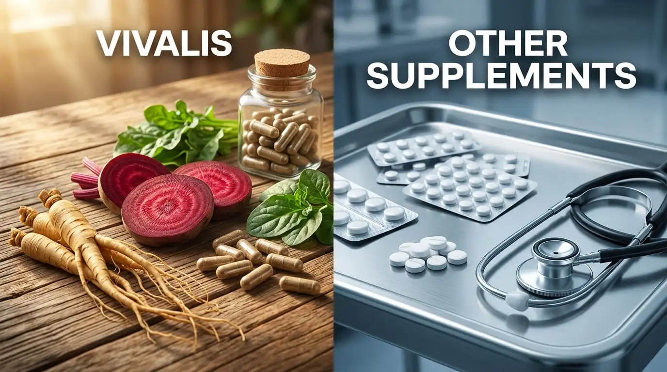 Vivalis natural approach vs other male enhancement options